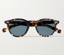 Hampton X 46 Sonnenbrille mit rundem Rahmen aus Azetat in Schildpattoptik