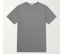 T-Shirt aus Biobaumwoll-Jersey in Stückfärbung