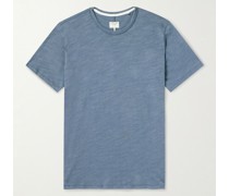 Klassisches T-Shirt aus Flammgarn-Jersey aus Baumwolle