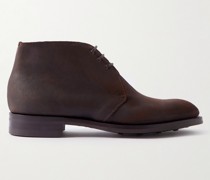 Lanark Desert Boots aus gewachstem Veloursleder