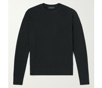 Slim-Fit Cotton-Blend Sweater