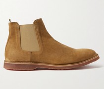 Kent Chelsea Boots aus Veloursleder