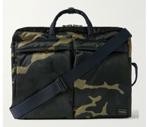 Counter Shade 3Way Aktentasche aus Nylon mit Camouflage-Print