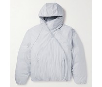 5.0 Daunenjacke aus Shell mit Kapuze