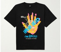 Equipment Mind Hand T-Shirt aus Baumwoll-Jersey mit Print