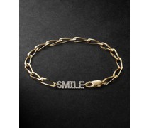 Smile Armband aus Gold mit Diamanten