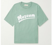 Bubble T-Shirt aus Baumwoll-Jersey mit Logoprint