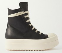 Mega Bumper High-Top-Sneakers aus Leder mit überstehender Sohle