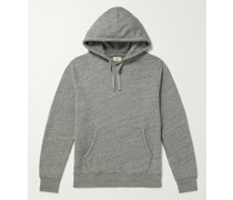 Brushed Cotton-Jersey Hoodie