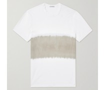 Gestreiftes T-Shirt aus Baumwoll-Jersey