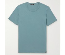 Slim-Fit Stretch-Cotton Jersey T-Shirt