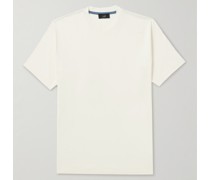 T-Shirt aus Jersey aus einer Baumwoll-Seidenmischung
