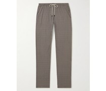 Pyjama-Hose aus bedrucktem Stretch-Modal-Jersey