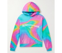 Hoodie aus Baumwoll-Jersey mit Logoprint