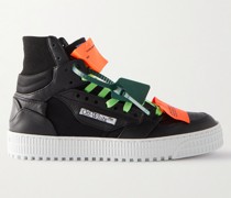 3.0 Off Court Supreme High-Top-Sneakers aus Veloursleder, Leder und Shell