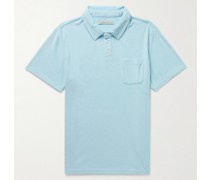 Hightide Organic Cotton-Blend Terry Polo Shirt