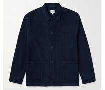 Oversized-Hemdjacke aus Baumwollcord
