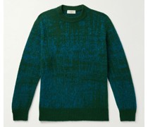 Pullover aus gebürsteter Wolle