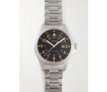 Expedition North Field Solar 41 mm Uhr aus Edelstahl