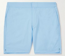 Gerade geschnittene mittellange Badeshorts