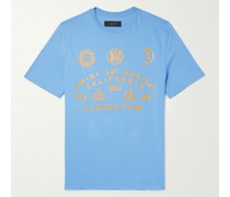 T-Shirt aus Baumwoll-Jersey mit Logoprint