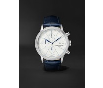 Classima Automatic Chronograph 42 mm Uhr aus Stahl mit Alligatorlederarmband, Ref.-Nr. M0A10330
