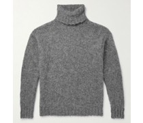 Rollkragenpullover aus einer Alpakawollmischung