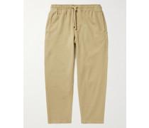 Alva Skate gerade geschnittene Hose aus Biobaumwoll-Twill mit Stretch-Anteil und Kordelzugbund