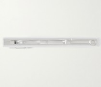 Silberfarbener Krawattenhalter