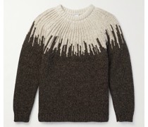 Pullover aus Jacquard-Strick aus Wolle