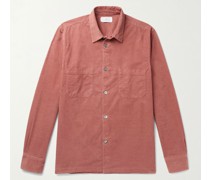 Stretch-Cotton Needlecord Shirt