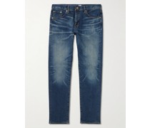 Schmal zulaufende Jeans aus Selvedge Denim