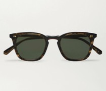 Getty S Sonnenbrille mit eckigem Rahmen aus Azetat in Schildpattoptik