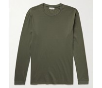 Refined T-Shirt aus Baumwoll-Jersey