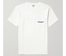 T-Shirt aus Baumwoll-Jersey mit Logoprint