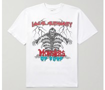 Monsters of Surf T-Shirt aus Baumwoll-Jersey mit Logoprint