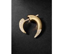 Talon Fine einzelner Ohrring aus 18 Karat Gold mit Diamanten