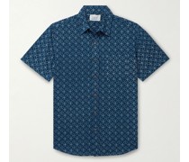 Tropical Hemd aus Baumwollpopeline mit Print