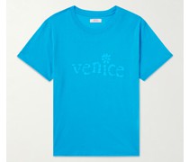 Venice T-Shirt aus Baumwoll-Jersey mit Print