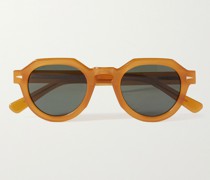 Grenelle Sonnenbrille aus Azetat mit rundem Rahmen
