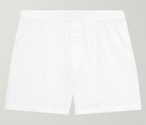Mercerised Cotton Boxer Shorts