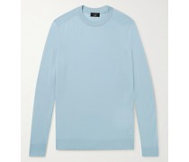 Logo-Embroidered Cashmere Sweater