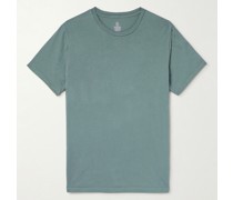 T-Shirt aus Jersey aus recycelter Baumwolle und Biobaumwolle