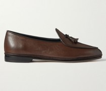 Marphy Loafers aus Leder mit Troddeln
