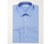 Blaues Hemd aus Baumwolle