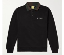 Sweatshirt aus Baumwoll-Jersey mit Logostickerei
