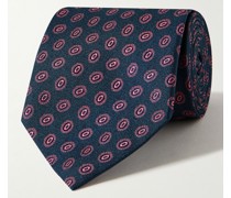 Krawatte aus Seiden-Jacquard, 8,5 cm
