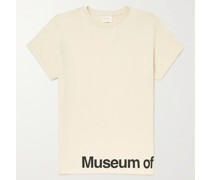 T-Shirt aus Baumwoll-Jersey mit Logoprint