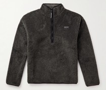Doug Sweatshirt aus Fleece mit kurzem Reißverschluss
