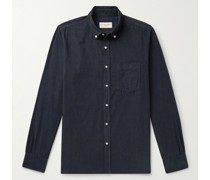 Arsene Hemd aus Cord aus einer Baumwoll-Lyocell-Mischung mit Button-Down-Kragen